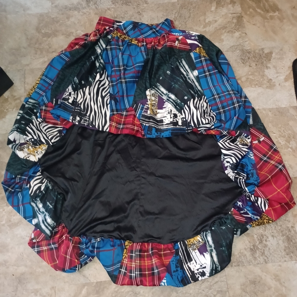 New York & Company Dresses & Skirts - NWT New York and Co. Mixed Media Print High Low Skirt